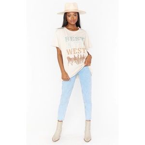 Show me your MuMu wild Wild West airport tee